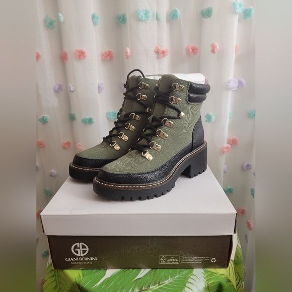 Giani Bernini Maddyson Size Zip Round Toe Ankle Boots (New In Box) - Picture 3 of 6